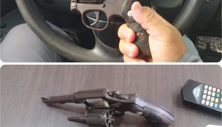 PMMA apreende arma de fogo no bairro do Monte Castelo