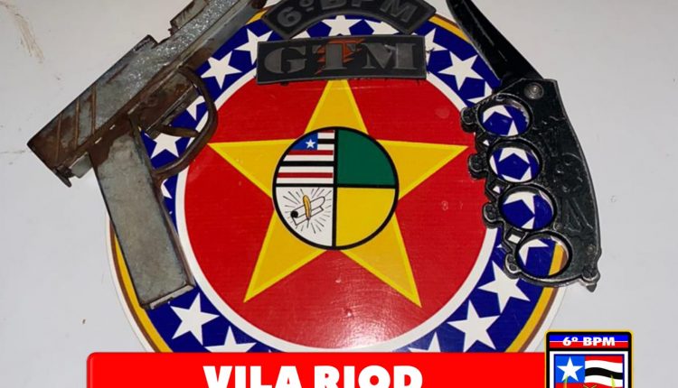 PMMA APREENDE ARMA DE FOGO DURANTE OPERAÇÃO TORNADO NA VILA RIOD