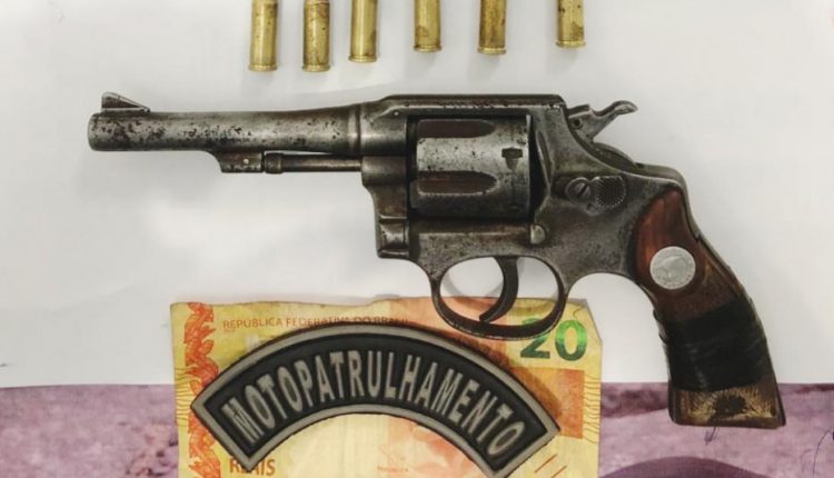 Policiais Militares apreendem arma de fogo em Santa Inês