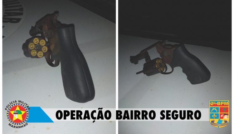 2º BPM APREENDE ARMA DE FOGO DURANTE OPERAÇÃO EM CAXIAS-MA