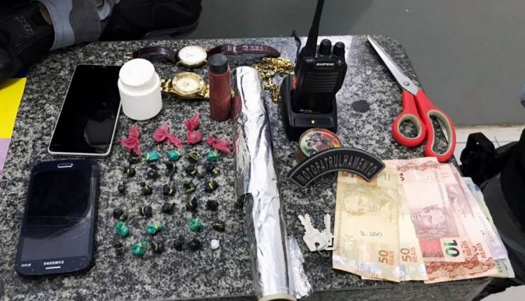 POLÍCIA MILITAR APREENDE DROGAS EM SANTA INÊS-MA