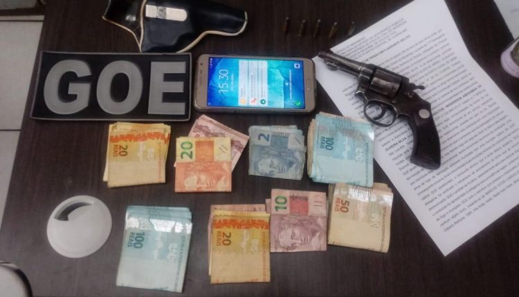 Polícia Militar prende suspeito por porte ilegal de arma de fogo durante operação Bairro Seguro em Caxias-MA