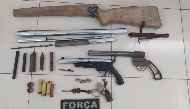 Homem é preso por fabricar clandestinamente armas de fogo em Itapecuru Mirim
