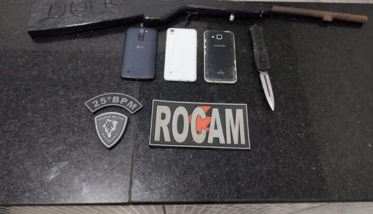 homens são presos por porte ilegal de arma de fogo em Cururupu