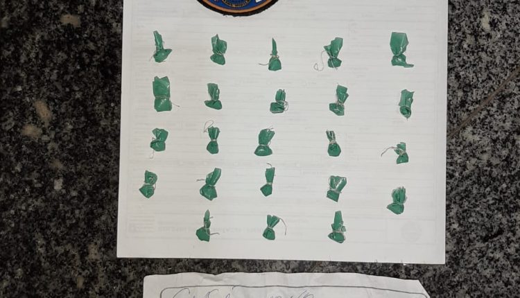 Homem é preso por tráfico de drogas no Gancharia