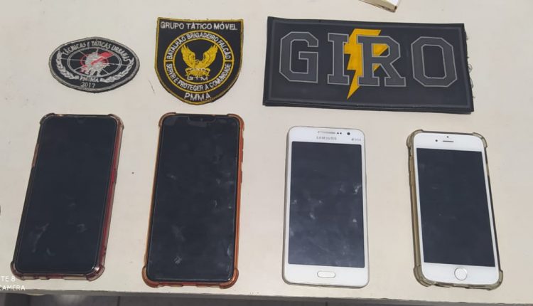 Policiais militares da 3ª CI prendem dois acusados de roubo a coletivos e recuperam pertences das vítimas