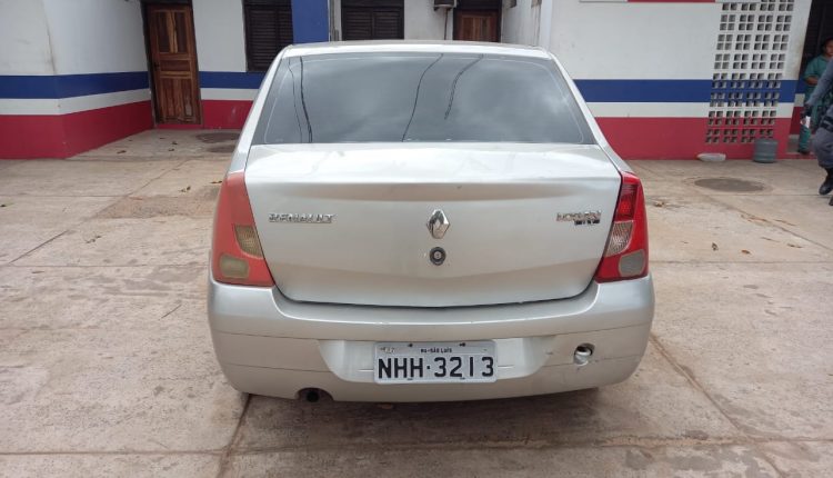 Veículo roubado é apreendido por policiais do 1º BPM