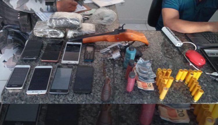 Polícia Militar prende suspeito por porte ilegal de arma de fogo e tráfico de drogas em Timom