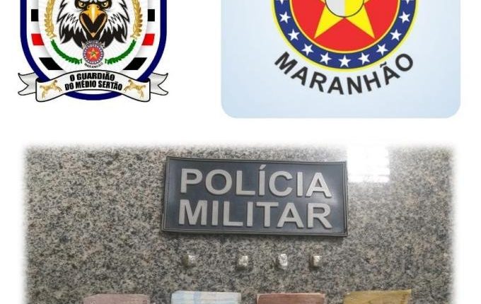 Homem é preso por tráfico de drogas em Pastos Bons – MA