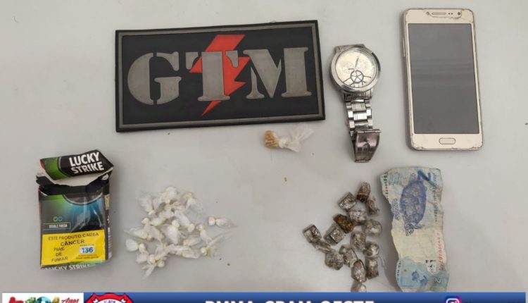 PMMA prende dois homens por tráfico de drogas em São Luis