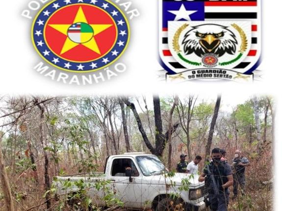 Polícia Militar recupera camionete furtada na cidade de Pastos Bons