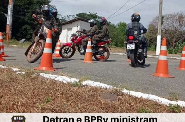 POLÍCIA MILITAR DO MARANHÃO E DETRAN MINISTRAM PALESTRAS NO CLA