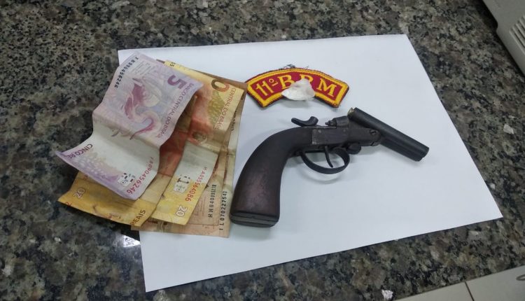 Em Timon-MA, Policiais Militares apreendem arma de fogo e recuperam veículo roubado