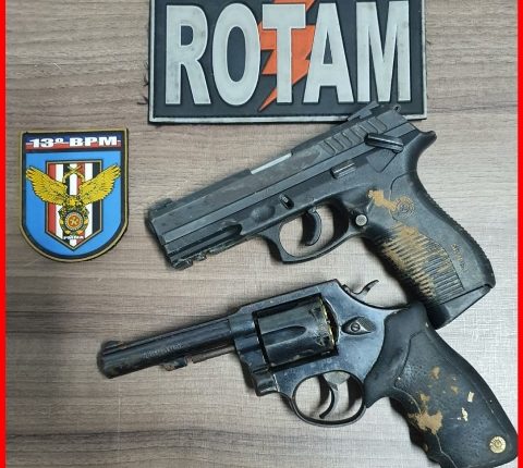Operação eleição 2020: Ação conjunta do 13° BPM e Rotam apreende duas armas de fogo e recuperam materiais roubados em São José de Ribamar