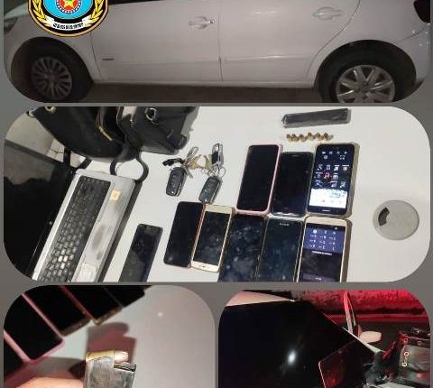 Polícia Militar recupera veículo e objetos roubados em Paço do Lumiar