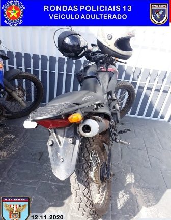 POLÍCIA MILITAR CONDUZ SUSPEITOS COM VEICULO ADULTERADO