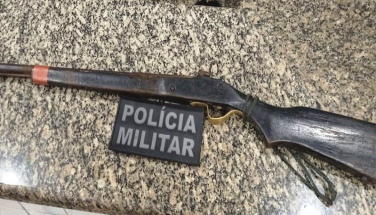 PMMA APREENDE A 30ª ARMA DE FOGO DO MÊS DE OUTUBRO EM PRESIDENTE DUTRA-MA