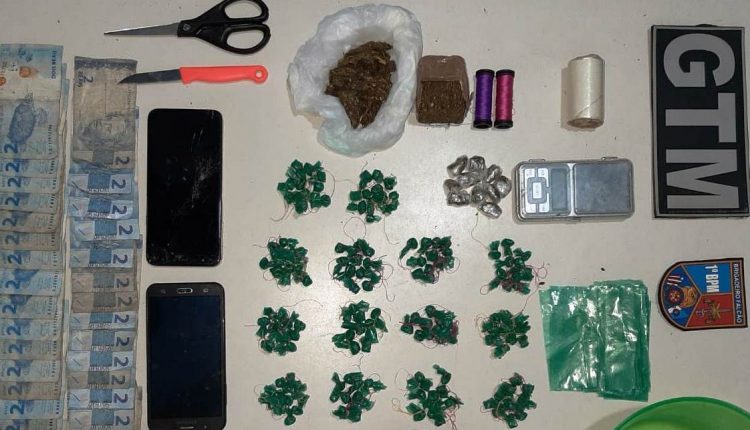PMMA APREENDE ENTORPECENTES NA VILA DOM LUÍS