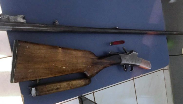POLÍCIA MILITAR APREENDE ARMA DE FOGO EM CAMPESTRE DO MARANHÃO
