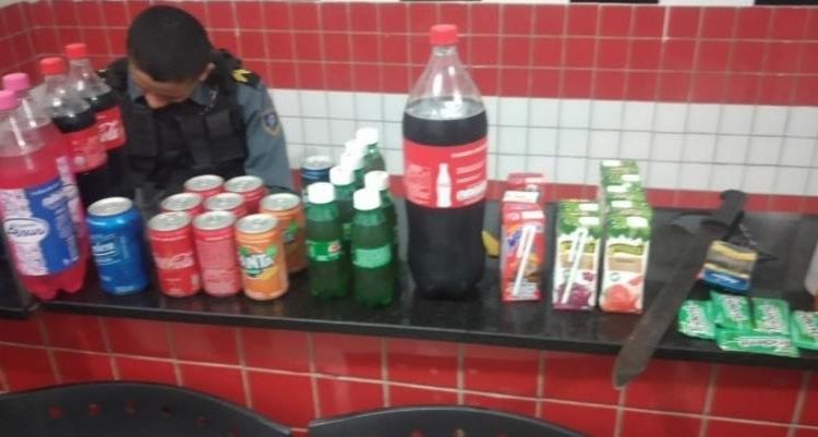 Dupla é presa pela Polícia Militar após furtarem supermercado em Balsas