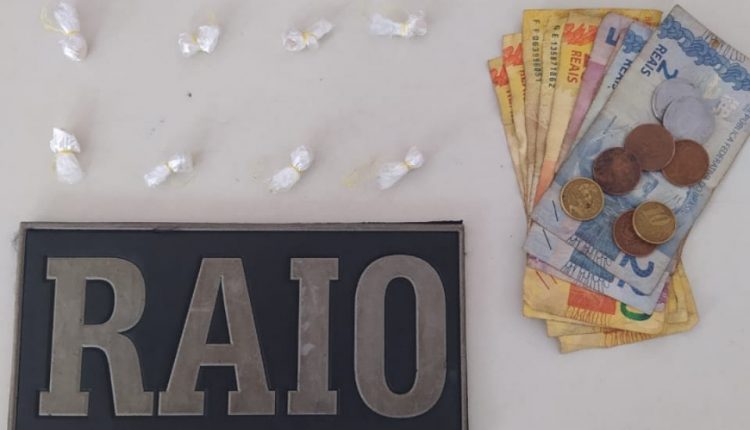 Equipe Raio do 9º BPM apreende drogas no Coroado