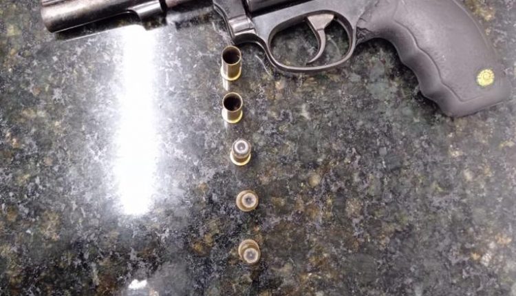 PMMA apreende arma de fogo e Vitória do Mearim