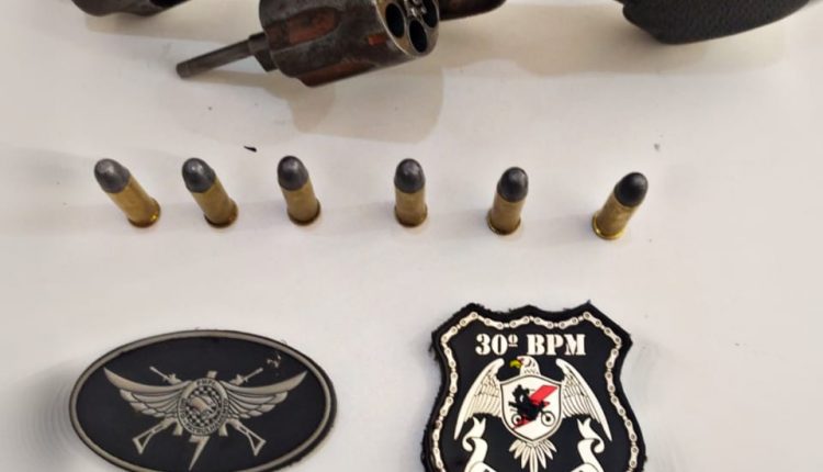 Esquadrão Águia do 30º BPM apreende arma de fogo em Buriticupu