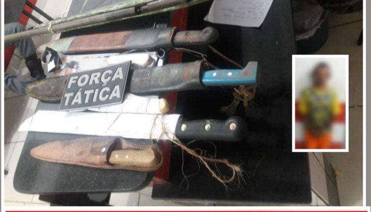 POLÍCIA MILITAR AGE RÁPIDO E PRENDE HOMEM APÓS TENTATIVA DE HOMICÍDIO EM BALSAS-MA