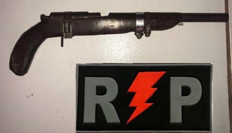 Duas armas de fogo são apreendidas em Bom Jesus das Selvas