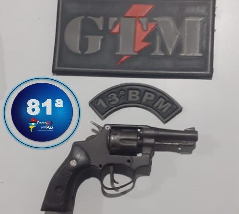 PMMA RETIRA DE CIRCULAÇÃO UMA ARMA DE FOGO EM SÃO JOSÉ DE RIBAMAR