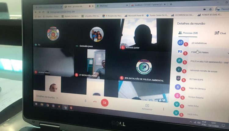 Eleições 2020, PMMA realiza reunião com operadores de sistema de gestão e produtividade