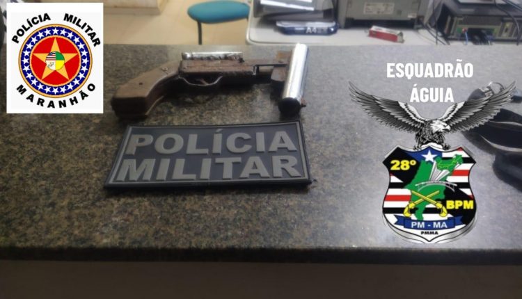 HOMENS SÃO PRESOS COM ARMAS DE FOGO EM ITAPECURU MIRIM
