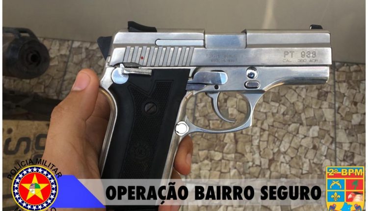 POLÍCIA MILITAR REALIZA PRISÃO E APREENDE ARMA DE FOGO EM CAXIAS-MA