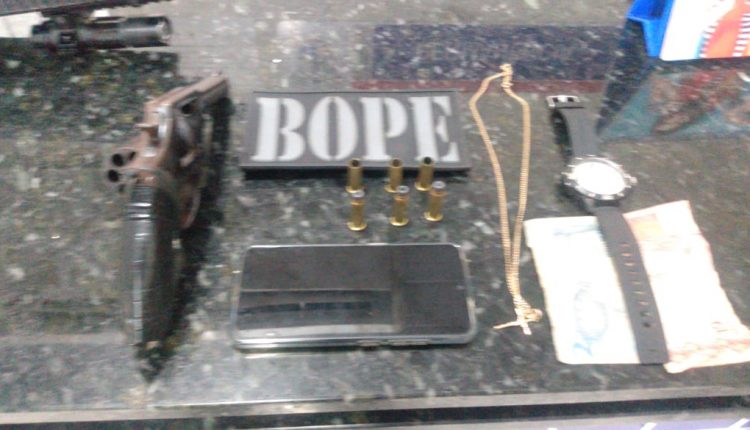 BOPE PRENDE HOMEM COM ARMA DE FOGO EM SÃO LUÍS