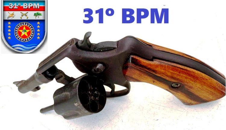 Policiais apreendem arma de fogo em Maracaçumé