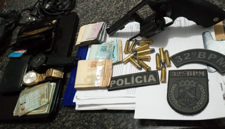 PMMA apreende arma de fogo em Cidelândia