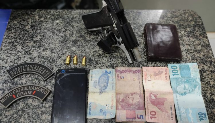 HOMENS SÃO PRESOS E ARMA DE FOGO APREENDIDA EM SANTA INÊS