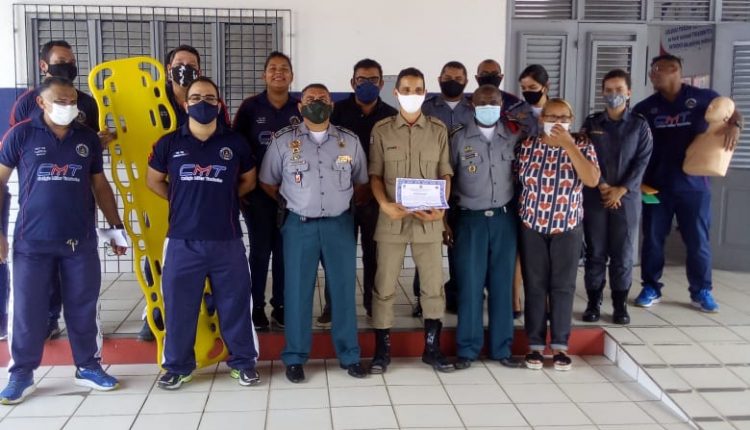 COLÉGIO MILITAR VI FIRMA PARCERIA COM CORPO DE BOMBEIROS E INSTITUTO SOLDADO FERNANDES