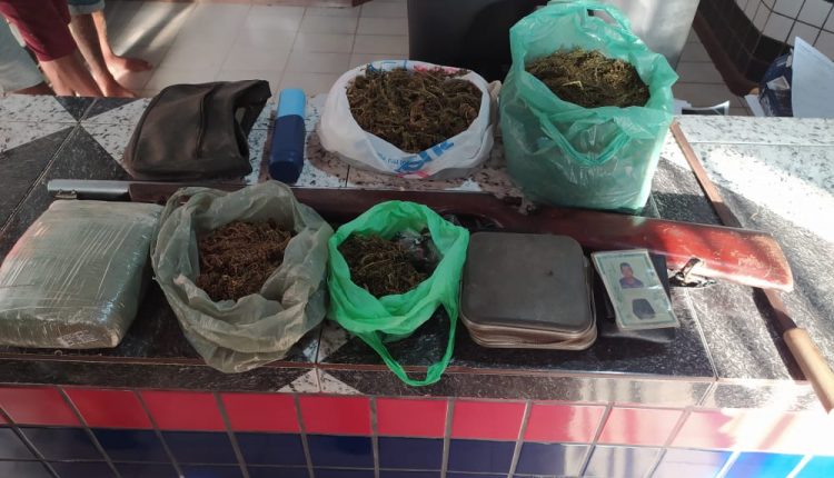 PMMA prende homem por tráfico de drogas