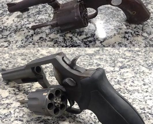 MAIS DUAS ARMAS DE FOGO SÃO TIRADAS DE CIRCULAÇÃO POR POLICIAIS MILITARES NA Cidade DE BACABAL 