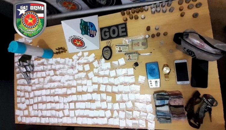 Polícia Militar prende homem com arma de fogo e drogas em Imperatriz