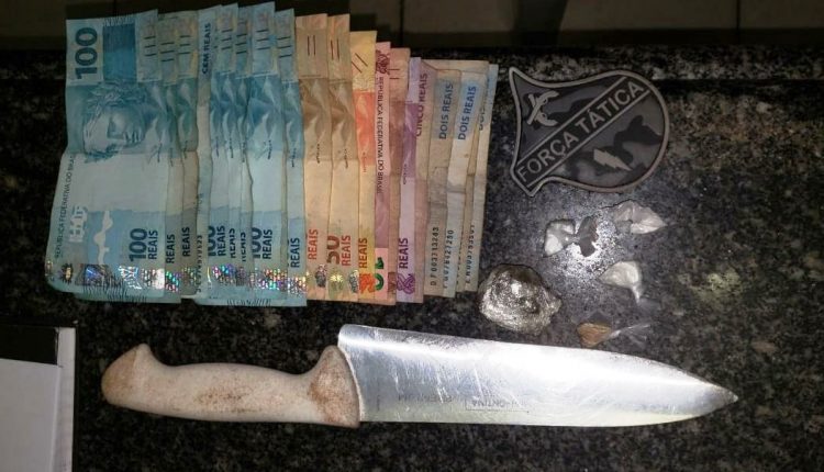 POLÍCIA MILITAR APREENDE DROGAS EM PEDREIRAS/MA