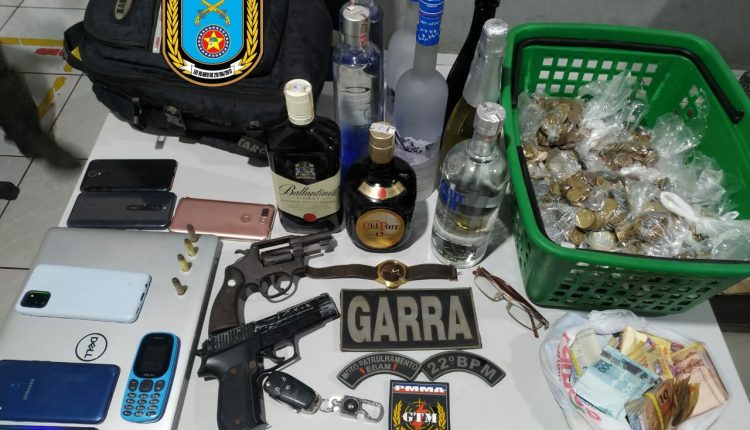 QUADRILHA DE ASSALTANTES É PRESA NA ESTRADA DA MAIOBA