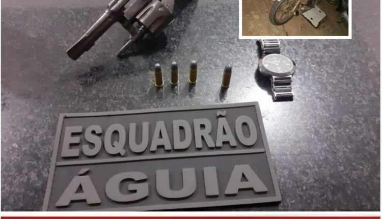 POLICIA MILITAR PRENDE DUPLA COM ARMA DE FOGO EM BALSAS/MA