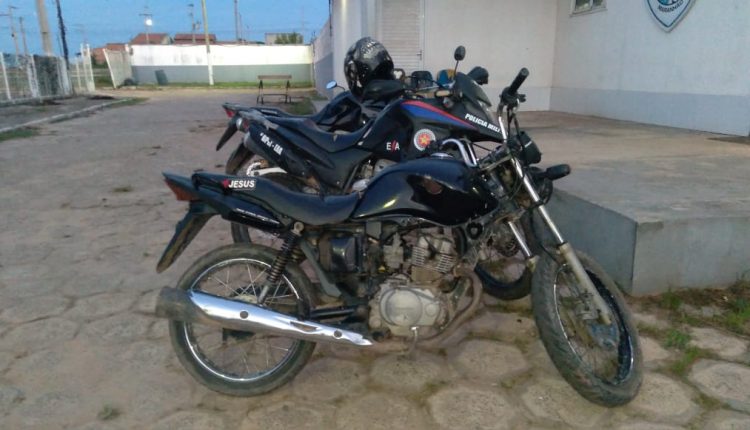 MOTOCICLETA FURTADA É APREENDIDA PELA PMMA EM PINDARÉ/MA