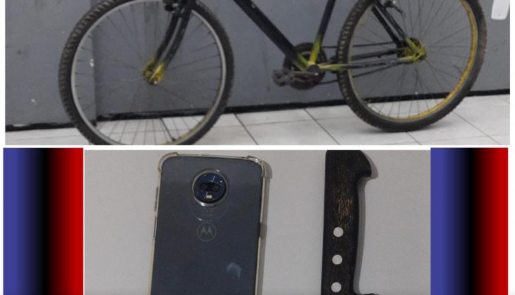 HOMEM É PRESO SUSPEITO DE ASSALTO NO MONTE CASTELO