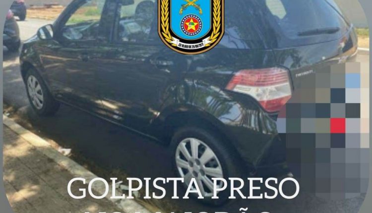 HOMEM É PRESO APÓS APLICAR GOLPE EM PAÇO DO LUMIAR