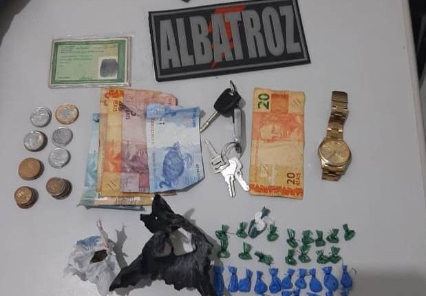 Três suspeitos de tráfico de drogas são presos em Bairro de São Luis