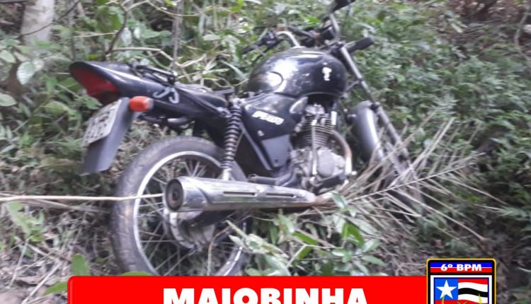 POLÍCIA MILITAR APREENDE MOTOS EM DESMANCHE NA MAIOBINHA