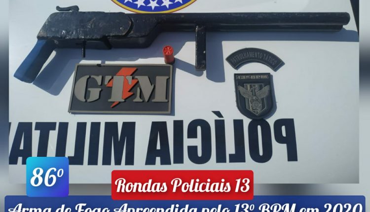 HOMEM É PRESO COM ARMA DE FOGO EM SÃO JOSÉ DE RIBAMAR